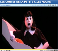exrait video theatre tout public les contes de la petite fille moche