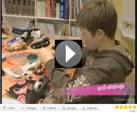Reportage TV atelier masques
